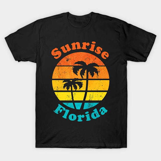 Sunrise Florida T-Shirt by Jennifer